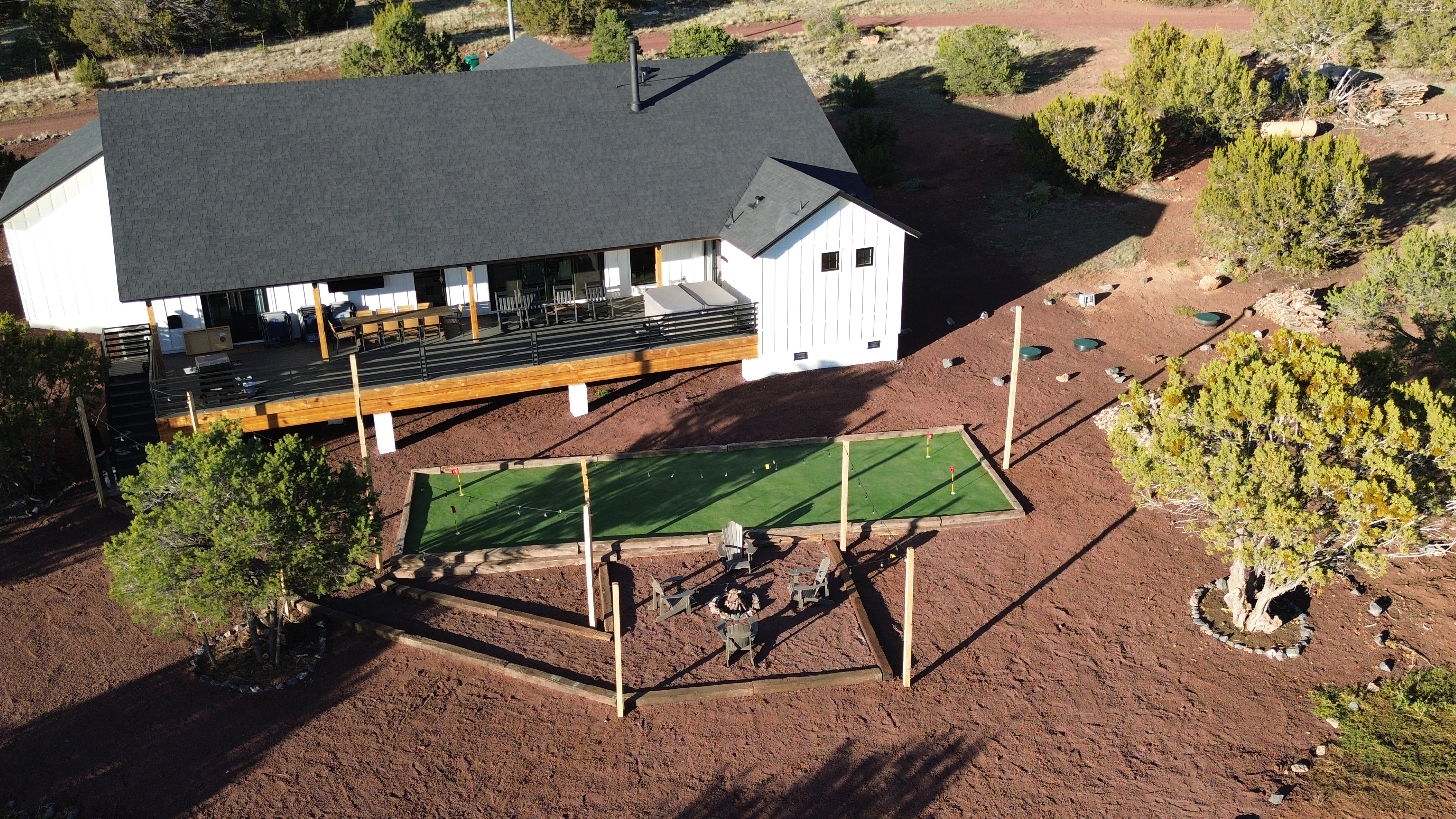 Aerial view - Williams AZ neighborhood