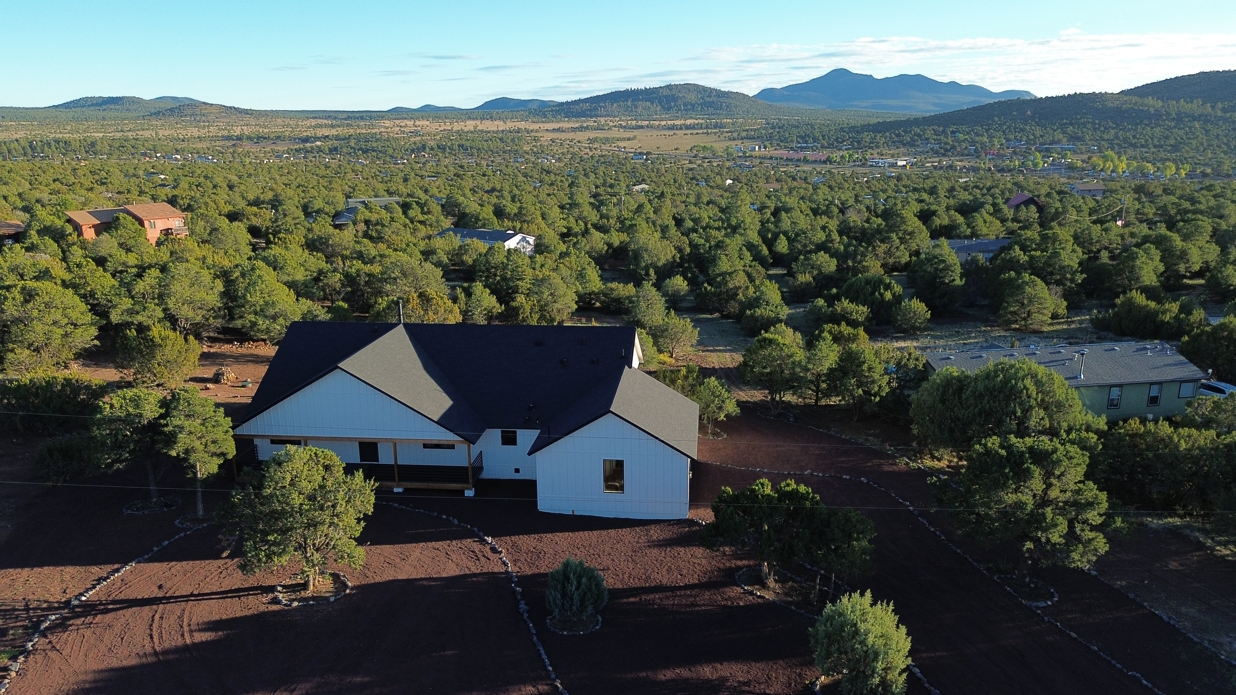Aerial view - Northern Arizona landscape