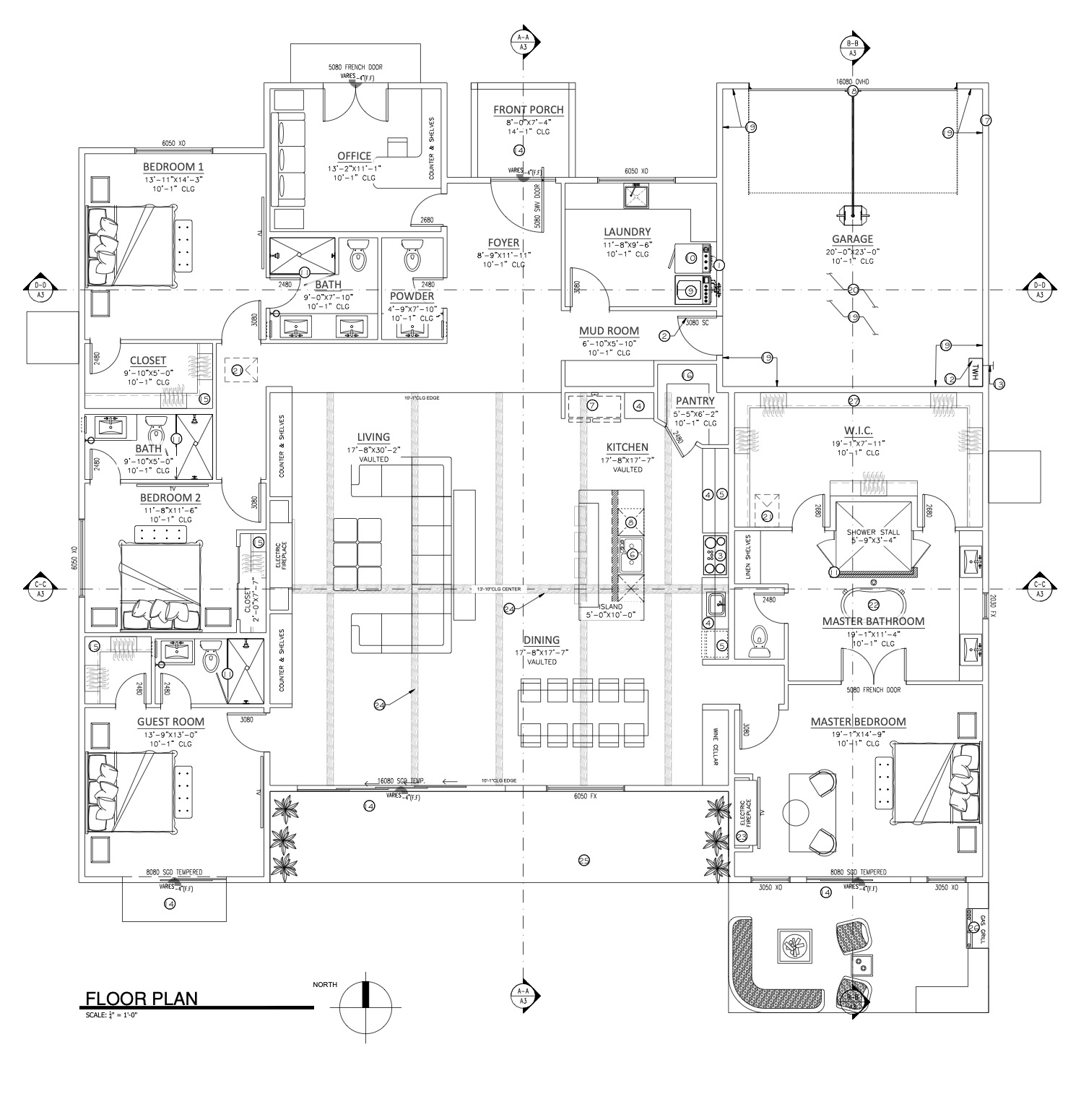 Custom home blueprints and planning